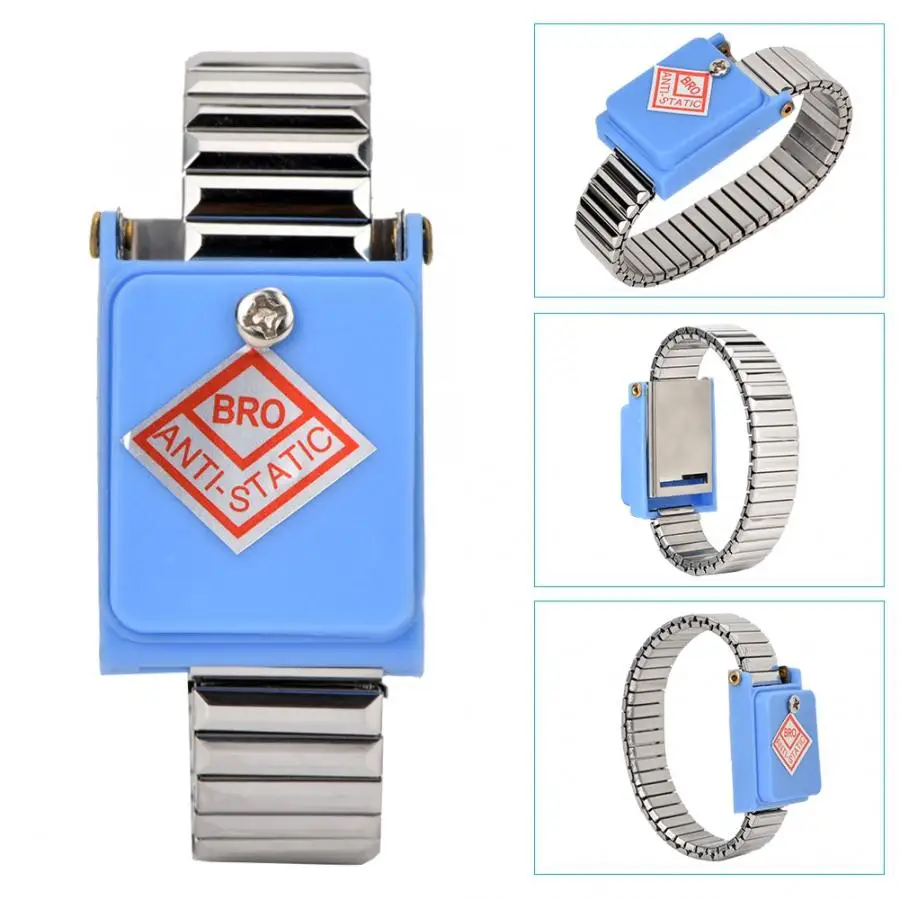

High Quality Antistatic Cordless Bracelet ESD Electrostatic Band Safe Discharge Wrist Strap