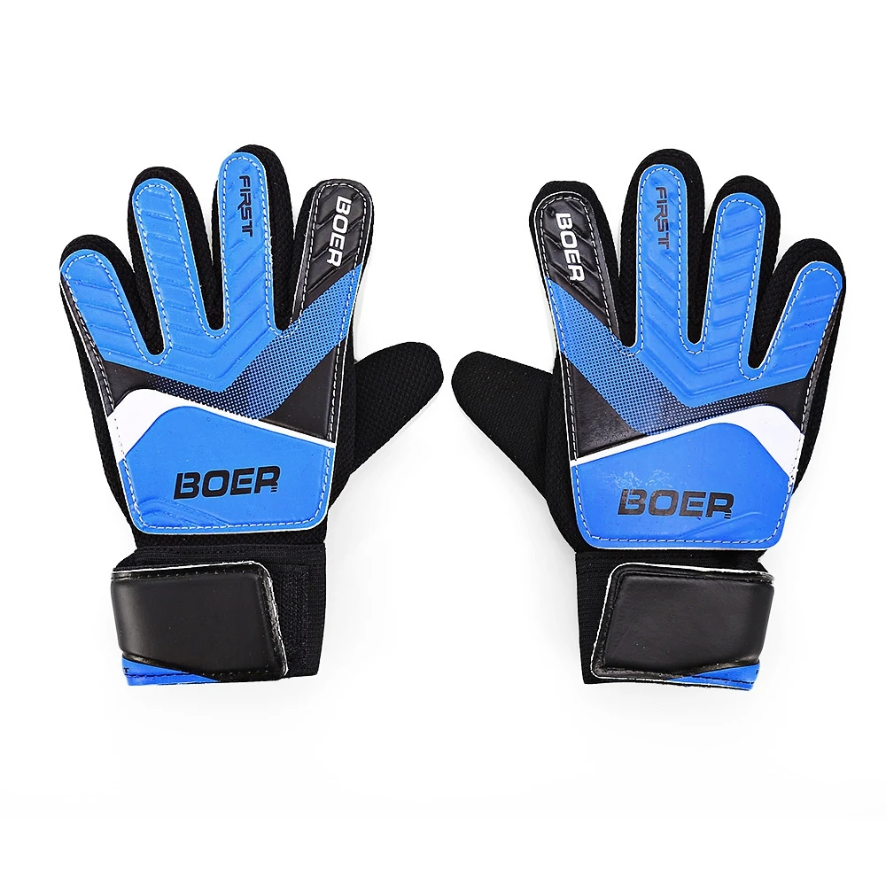 

BOER Anti-skid Finger-save Child Goalkeeper Gloves for Goalie Beginners