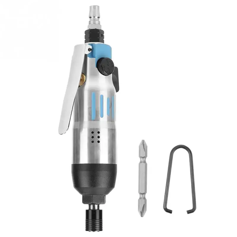 

KP-10 Industrial Handhold Air Straight Pneumatic Screwdriver Screw Bit 10H 7000rpm 90psi Working Air Pressure New