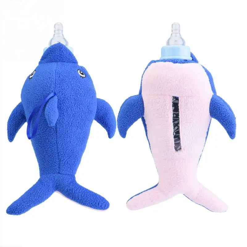 

Baby Animal Kids Milk Bottle Keep Warm Holder Plush Pouch Cover Thermal Baby Feeding Bottle Covers Bag Storage Insulation Bag