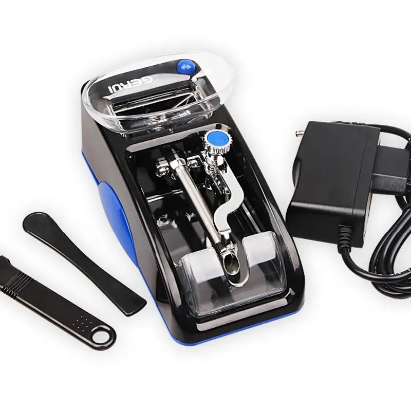 

1pc EU Plug Electric Easy Automatic Cigarette Rolling Machine Tobacco Injector Maker Roller Drop Shipping