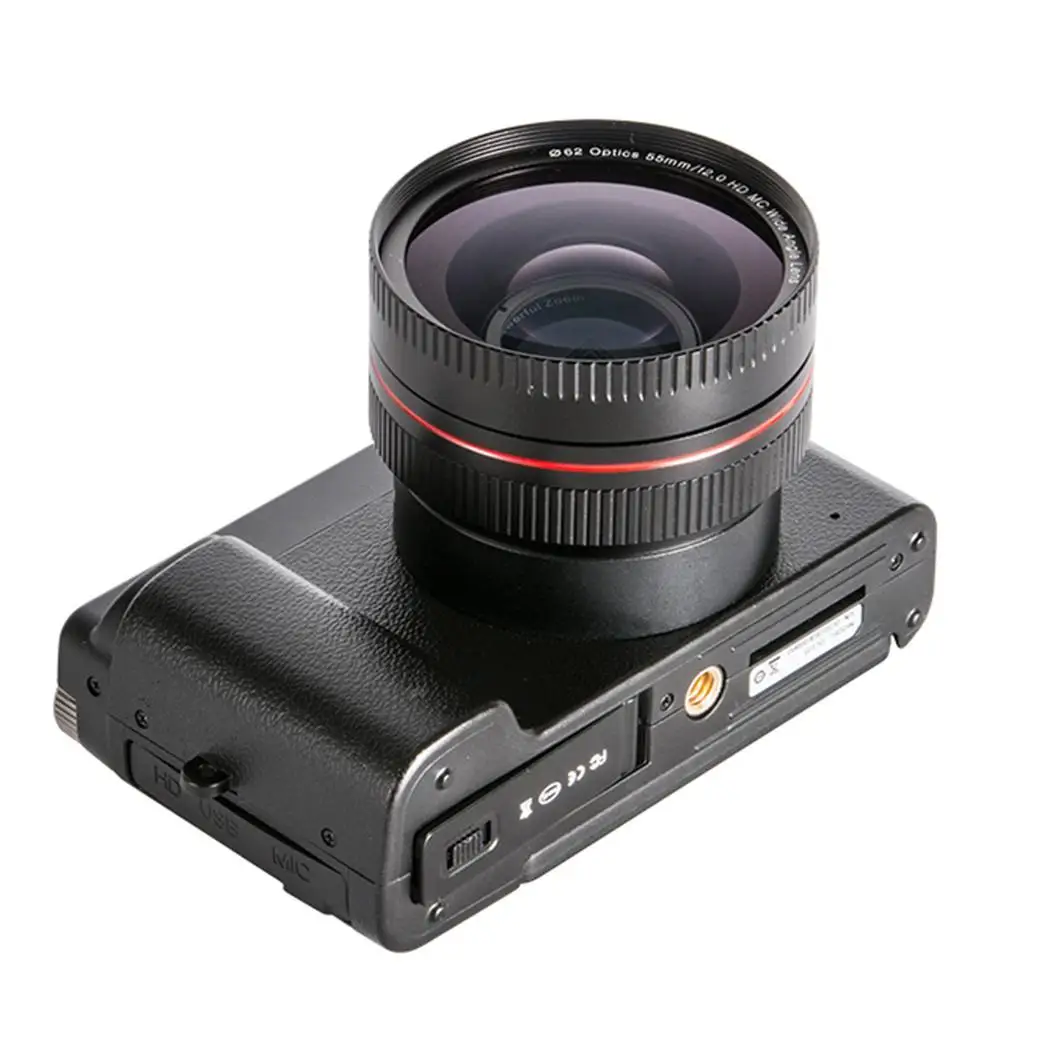 

Black HD WIFI Home Multi-function Digital Camera Set DV none 2.0EV Video 90 minutes, photo 150 minutes none