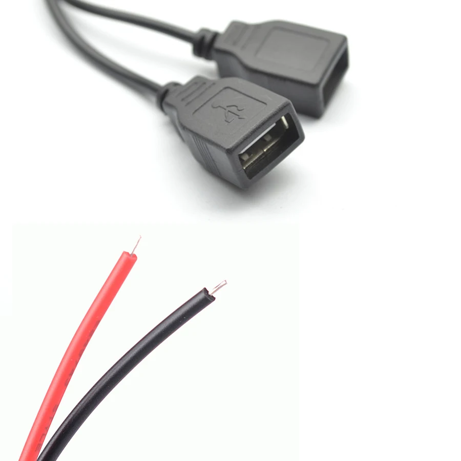 Двойной USB разъем провода шнур питания кабель Автомобильное зарядное устройство