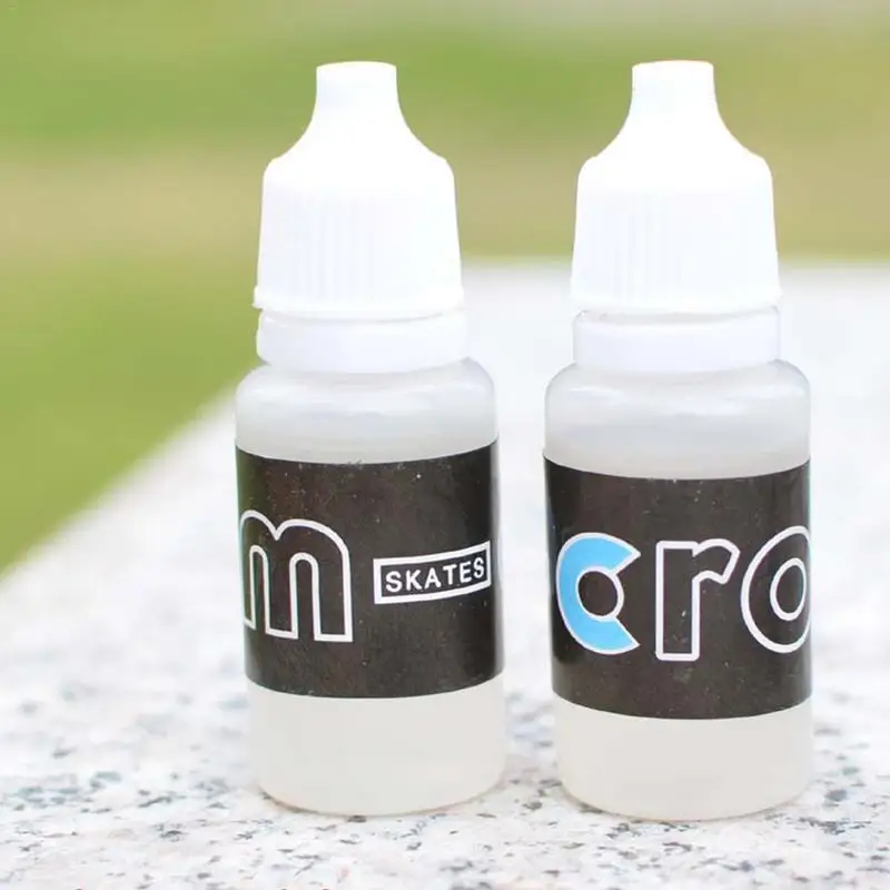 1 زجاجة 10 مللي عالية الجودة منخفضة اللزوجة زيوت التشحيم تحمل زيت تشحيم ل الأسطوانة تزلج الانجراف مجلس سكيت المحمولة