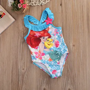 

Pudcoco Girl Swimsuits Cute Mermaid Girl's Bikini Bathing Kids Baby Swimwear Swimsuit