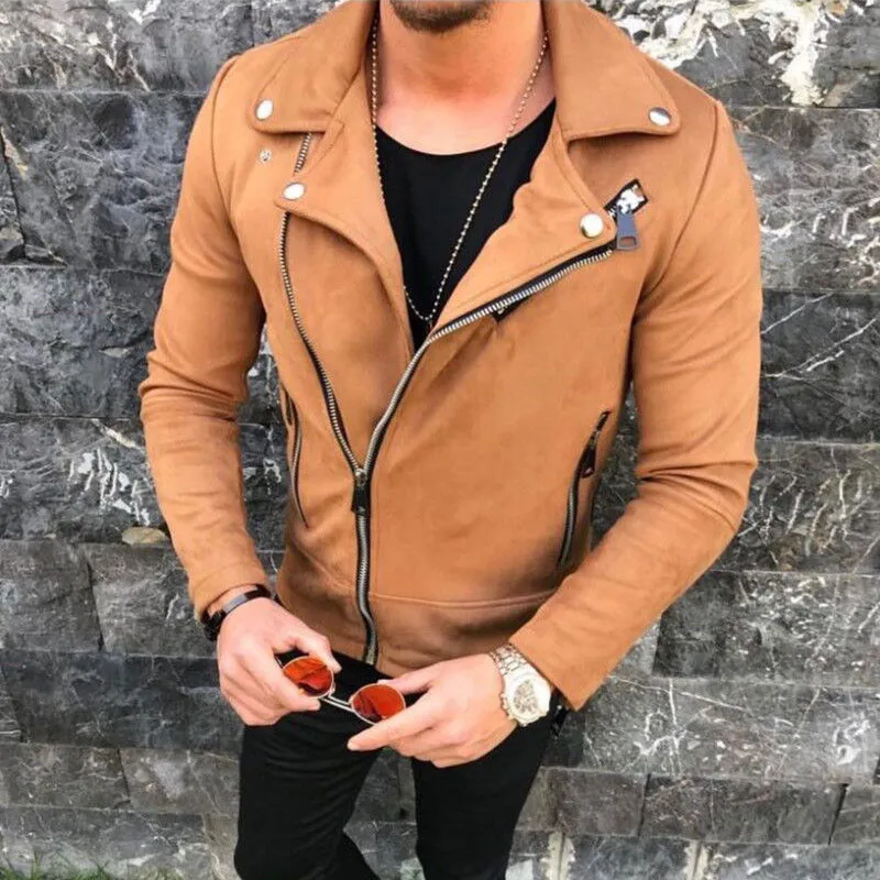 

Mens Faux Leather Jackets Men Jacket High Quality Classic Motorcycle Bike Cowboy Jackets Male Plus Size Thick Coats M-XXL