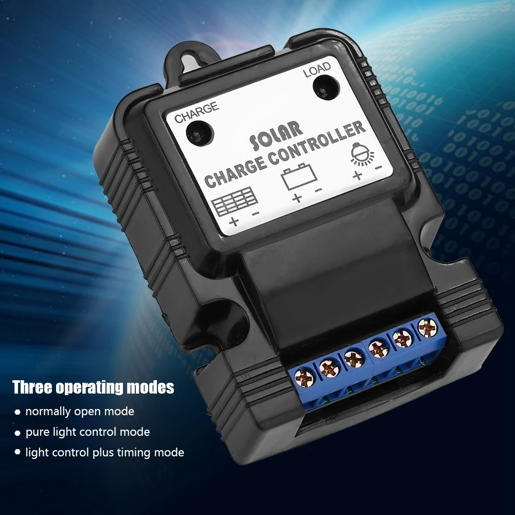 

Hot PWM 6V/12V 3A Solar Controller Panel Charger Controller Regulator with LED Indicator Solar Battery Charge Controller