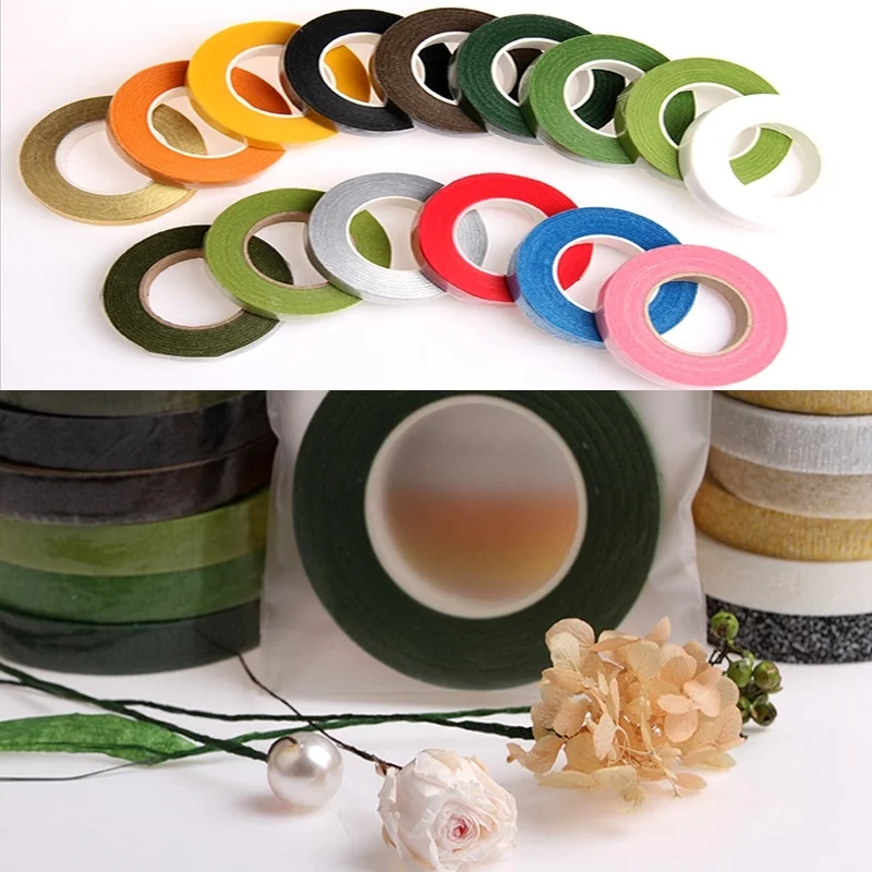 

For 12mm Stamen 1 Shop Flower Tapes DIY Wreath Florist Floral Wrap PC