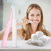 Электрическая зубная щетка батарея звуковая Водонепроницаемая сменная насадка для зубной щетки инструмент для чистки зубов щетка для ухода за полостью рта 1