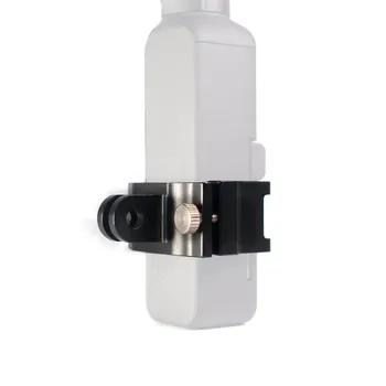 

Gimbal Clip Fixed Adapter 1/4" Hole Support Selfie Stick Tripod Mount for Gopro Sport Camera Osmo Pocket Parts