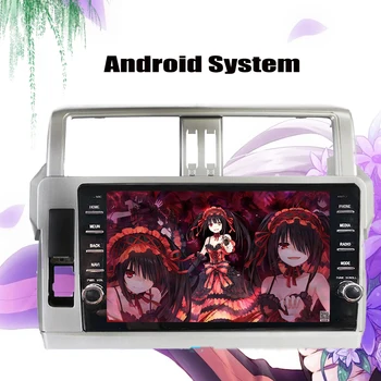 

9 inch Android 10.0 4G modem 4+64gb Car DVD for Toyota Prado 150 LC150 GPS 2014 2015 2016 2017 Radio Tape Recorder USB no DVD