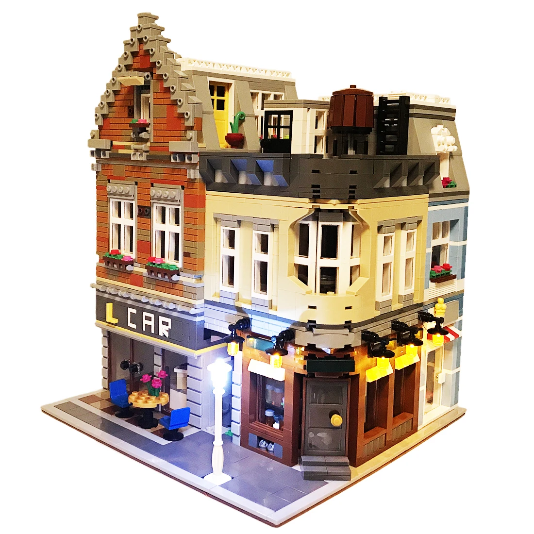 

USB Lighting Component Parts Small Particle Building Toys for L E G O City Dreamer Model Building Accessories