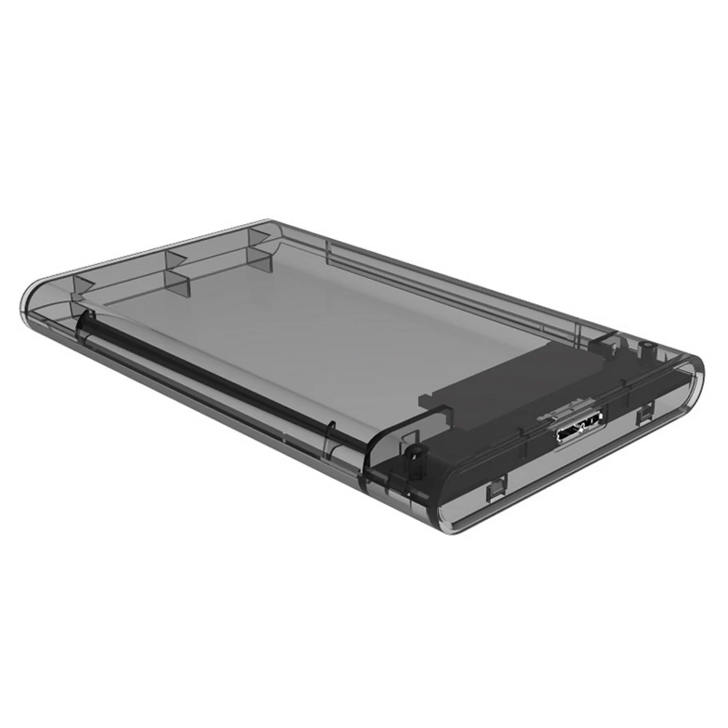 Прозрачный чехол Besegad для внешнего жесткого диска 2 5 дюйма 7 мм 9 SSD SATA HD HDD корпус USB