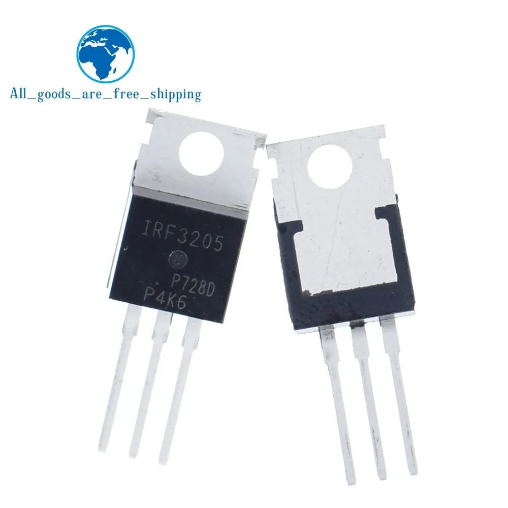 10 шт. IRF3205 IRF3205PBF MOSFET MOSFT 55В 98A 8 МОМ 97.3nC-220