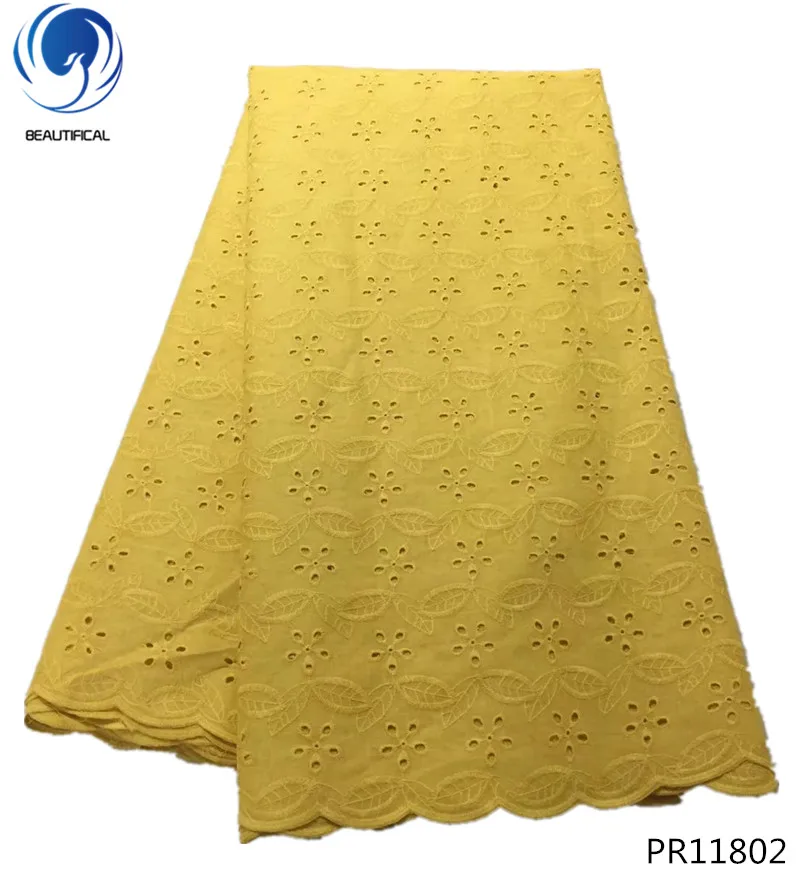 

BEAUTIFICAL cotton lace fabrics 2019 cheap swiss voile laces fabric african swiss lace dress for men 5yards/lot PR118
