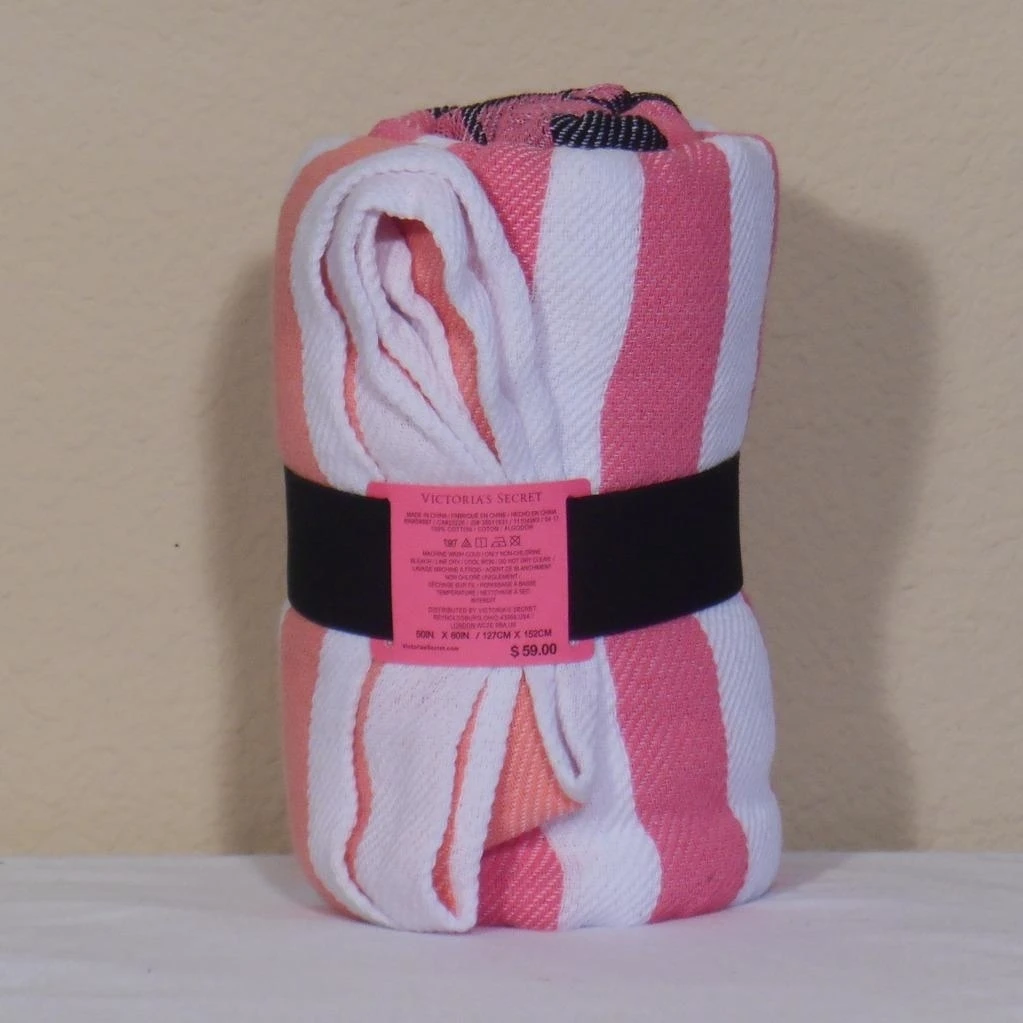 Victorias Secret Beach Blanket Throw 50 X 60 Limited Edition 2017 Quilts Aliexpress Victorias Secret Beach Blanket Throw 50 X 60 Limited Edition 2017 Quilts Aliexpress