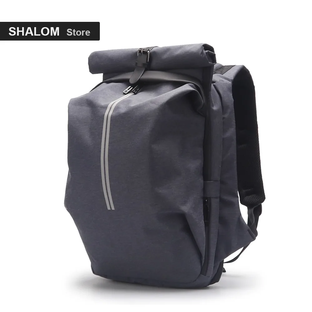 

Fashion men's backpack laptop 15.6-inch waterproof anti-theft travel backpack large capacity college students backpack(SHALOM)