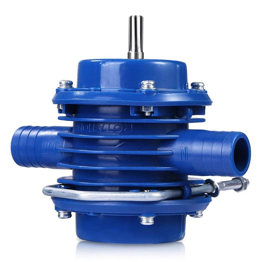 

Small-scale Mini Heavy Duty Self-Priming Hand Electric Drill Water Pump No Power Supply Home Garden Centrifugal Drill Water Pump