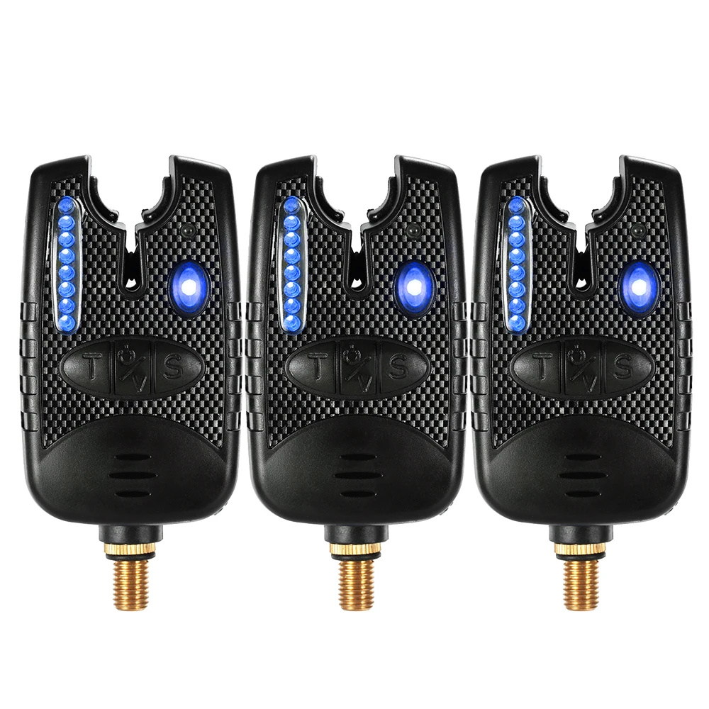 

Lixada 8 LED Fishing Bait Alert Set Fishing Bait Alarm Set Fishing Bait Indicator Digital Fishing Alert Kit with Portable Case