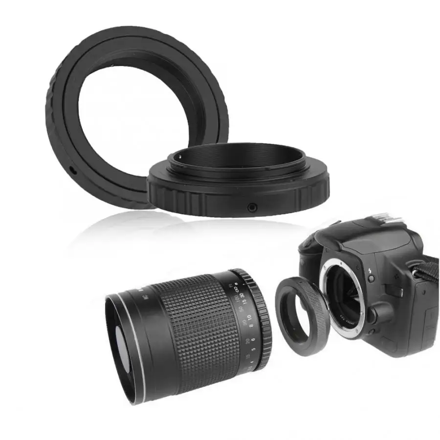 T2-OM Telescope Reversing Lens T2 for 4/3 Adapter Ring Olympus E-600 E-510 E-500 E-450 E-5 ring | Электроника