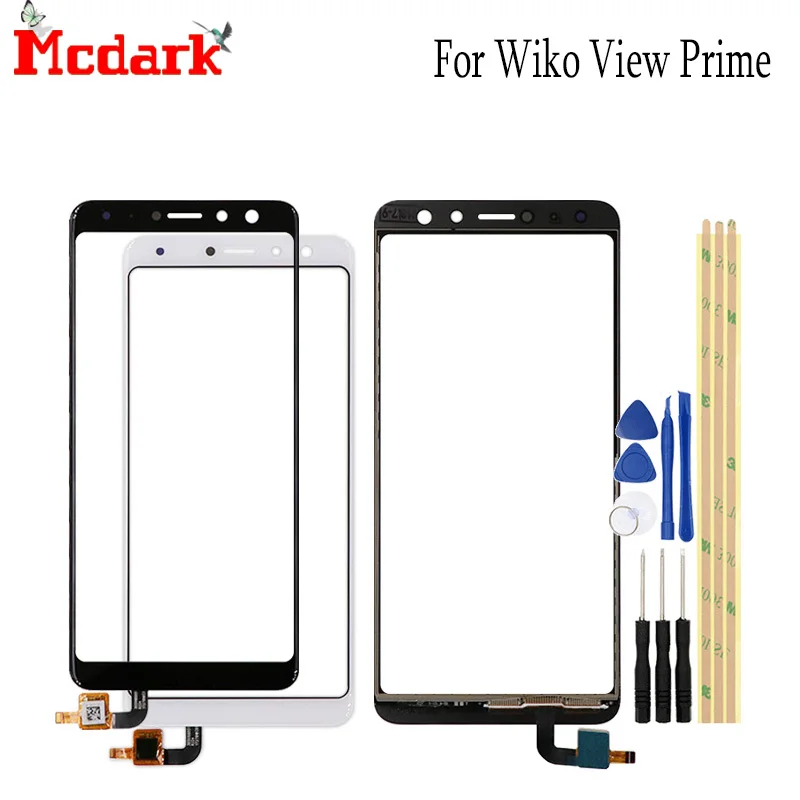 Переднее стекло для Wiko View Prime 5 7 дюйма сенсорный экран сенсорная панель TP с