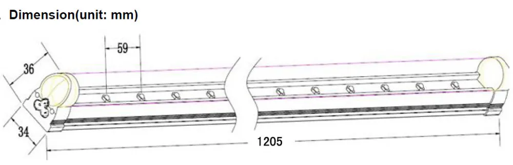 Продвижение 20 Вт t8 led grow light Tube для внутреннего овощей 660nm 460nm 12000 К лучший рост