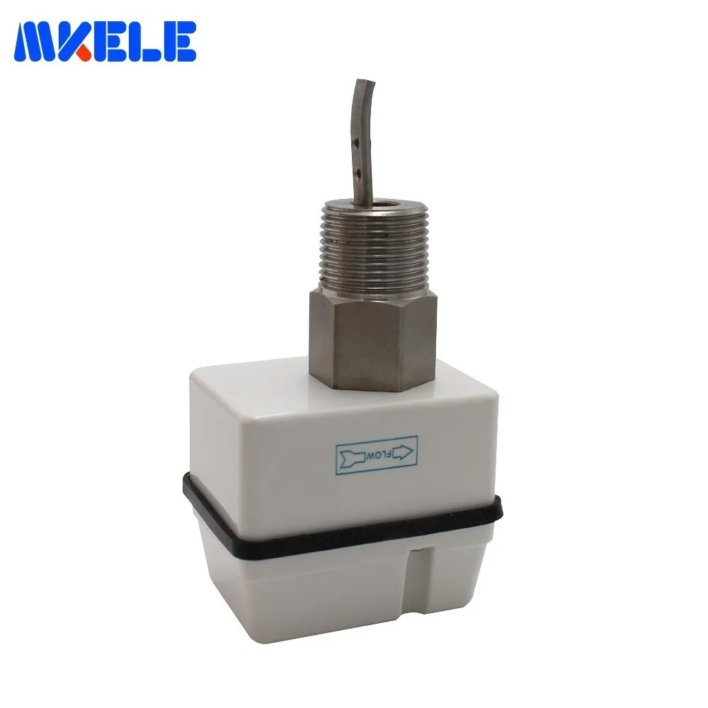 

Waterproof Dustproof Flow Control Water Flow Sensor 220VAC MK-FS02 MaleThread SPDT Industrial Water Pump Flow Switch