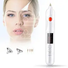 Профессиональный штекер-в электрический веснушки морщин крот татуировки удаление ручка ионический инструмент ac