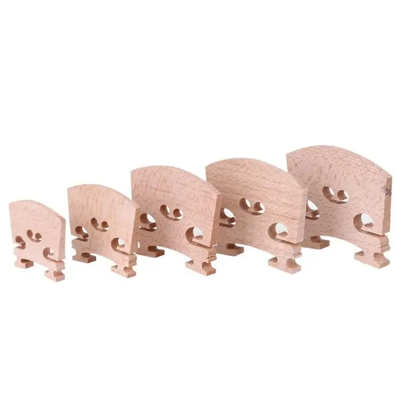 

4/4 3/4 1/2 1/16 1/8Wood Acoustic Violin Bridge Maple Violin Code Musical Instrument Accessory