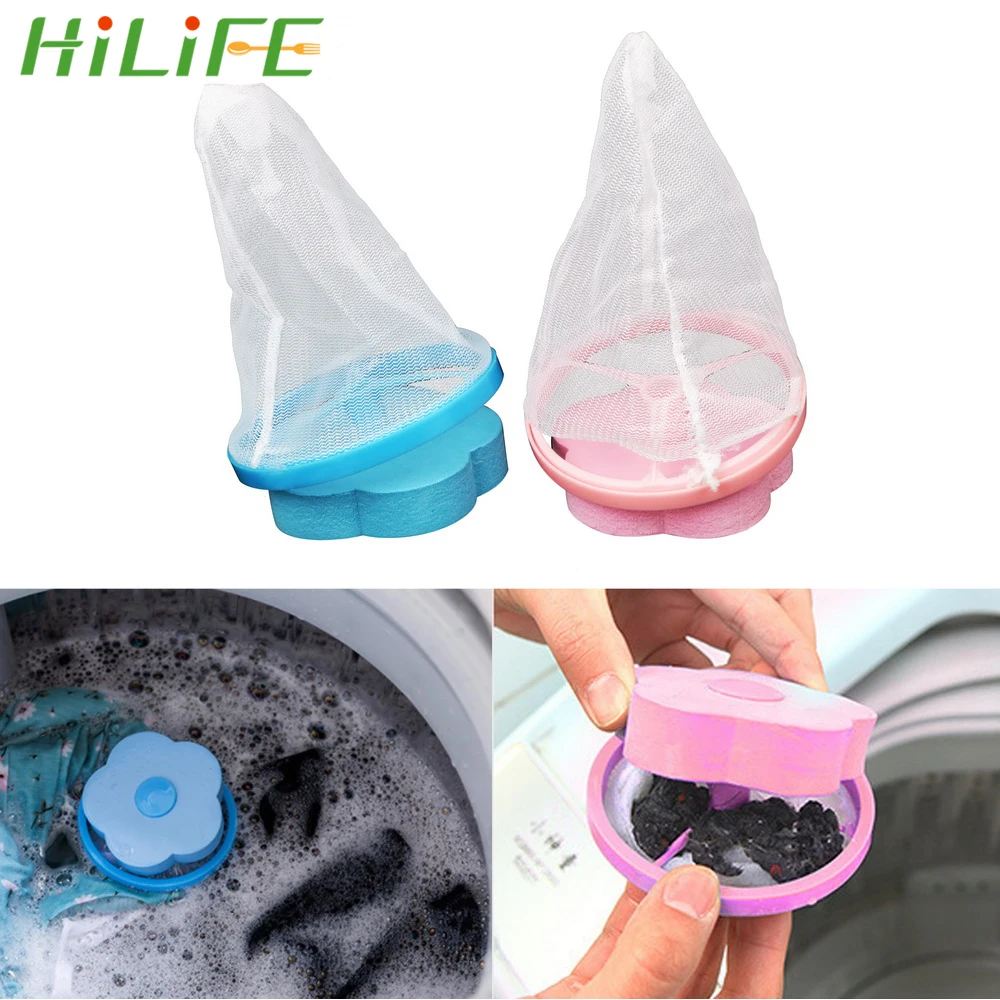 

Washing Machine Filter Dirty Fiber Collector Hair Removal Catcher Cleaning Balls Bag Laundry Balls Discs Filter Mesh Pouch