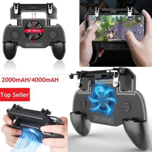 

Mobile Phone Gamepad Joystick Game Controller Holder& Cooler Cooling Fan Games Joysticks