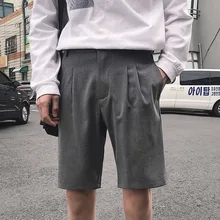 Новинка, весенние и летние модные трендовые корейские хлопковые спортивные рабочие шорты Harajuku для пар, Мужская Уличная одежда