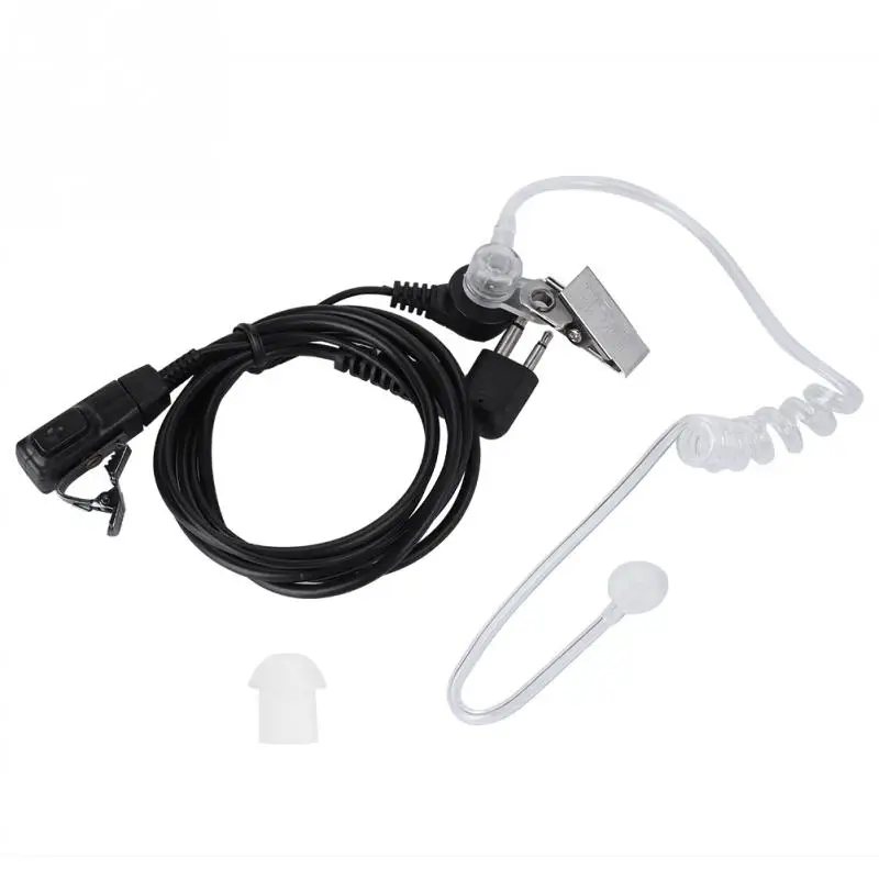 Auricolare Monoaurale HYSHIKRA Con Jack 3.5mm | Compatibile Con Walkie Talkie Motorola, Kenwood, Baofeng | Per Sicurezza, Caccia, Moto