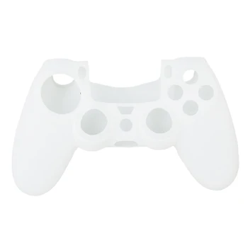 

New 2015 Brand New Glow Noctilucence Silicone Skin Case Cover for PS4 Controller - White