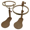 Cerceau de support de broderie en bois, ensemble de cerceaux de broderie et de points de croix, cadre d'anneau, outils de couture réglables ► Photo 1/6
