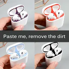 Protective Wrap Sticker Skin For Apple Airpods Earphone Charging Case Protective Film For Stickers Protection Dust-proof Patch