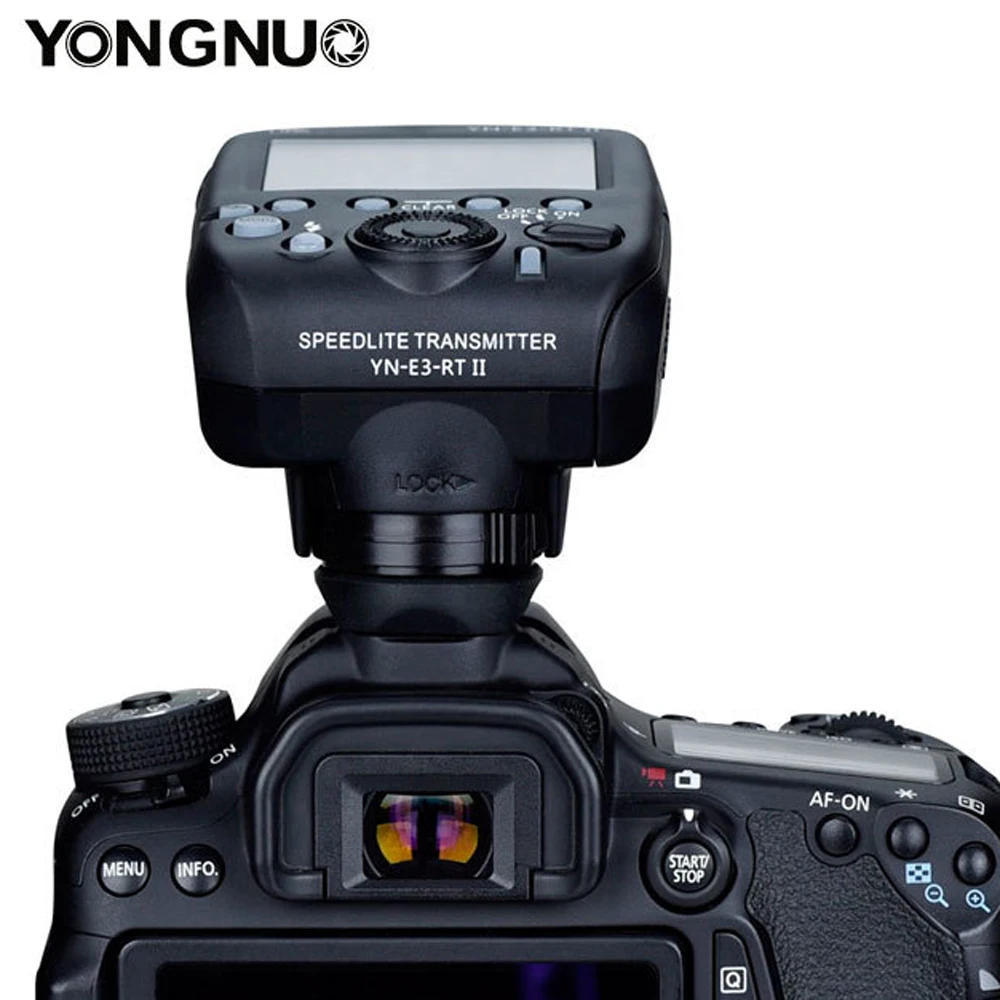 Yongnuo YN-E3-RT II YN-E3 RT II ttl Радио вспышка триггер Speedlite передатчик контроллер для Canon 600EX-RT YONGNUO YN600EX-RTII