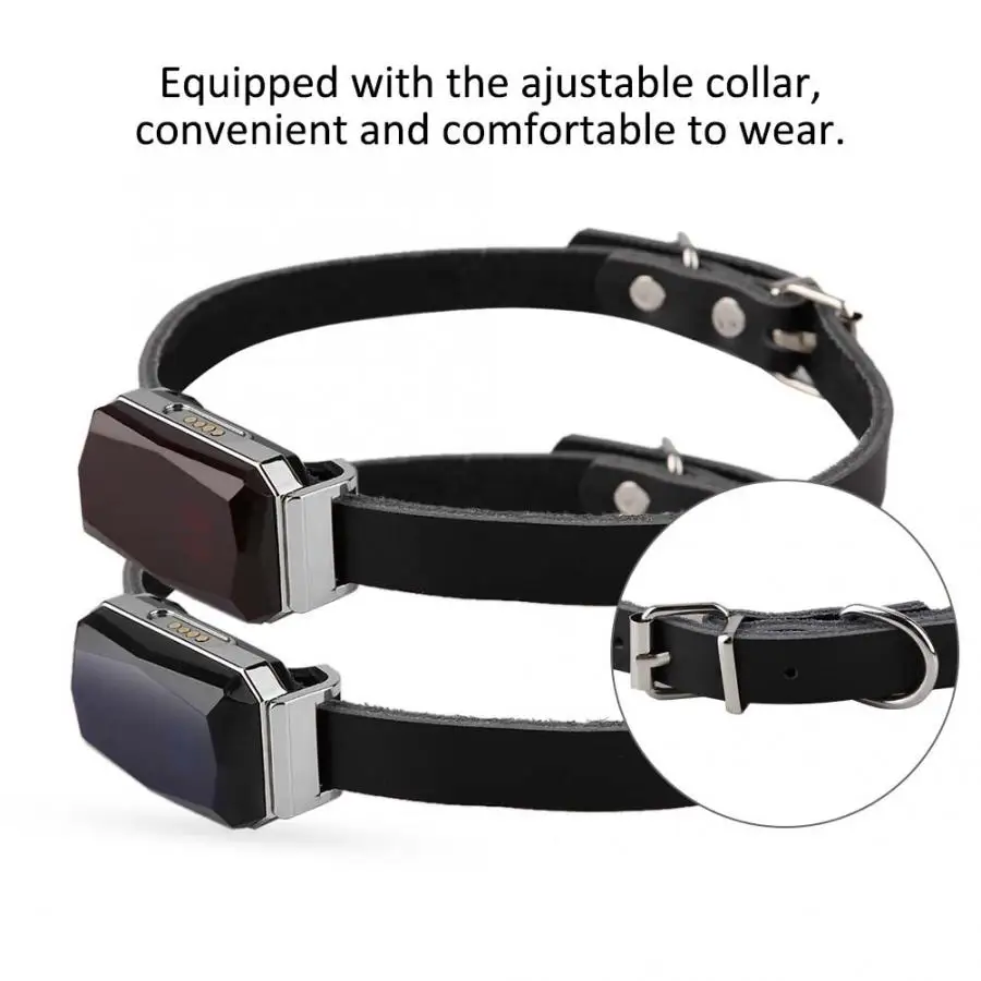 GPS práctico Anti-Pérdida rastreador impermeable cachorro perro Mini seguimiento mascota perro cachorro Collar GPS práctico Anti-Pérdida rastreador impermeable cachorro perro Mini seguimiento mascota perro cachorro Collar