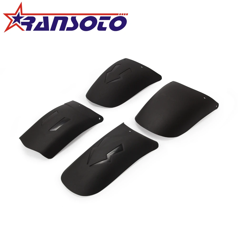 

RANSOTO Motorcycle Universal Front Fender Extender Mudguard Extension Anti-splash Wheel Cover For Most Scooter Motor Bike