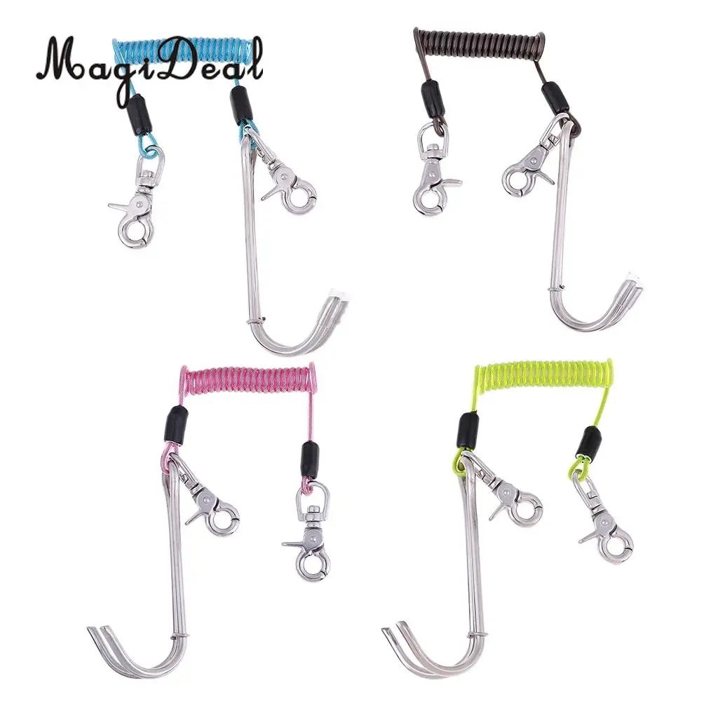 Buy Safety 316 Strainless Steel Diver Dual Reef Hook