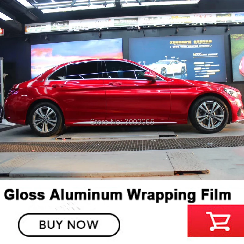 

OPLARE High-quality series red gloss Metallic Full Wrap Vinil High-end Vinyl Wrapping 1.52M*20M/roll