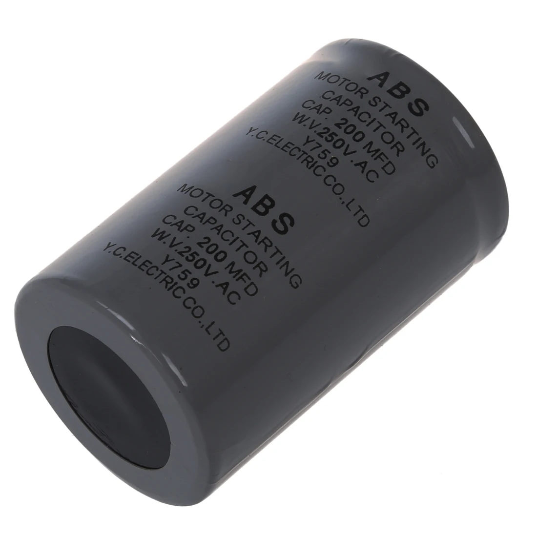 200MFD 200uF AC 250V Screw Terminal Motor Starting Capacitor