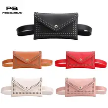 Поясная сумка, Женская поясная сумка, бренд, модная нагрудная сумка с заклепками, Женская поясная сумка, сумки для живота, кошелек из искусственной кожи, Bolsas Feminina