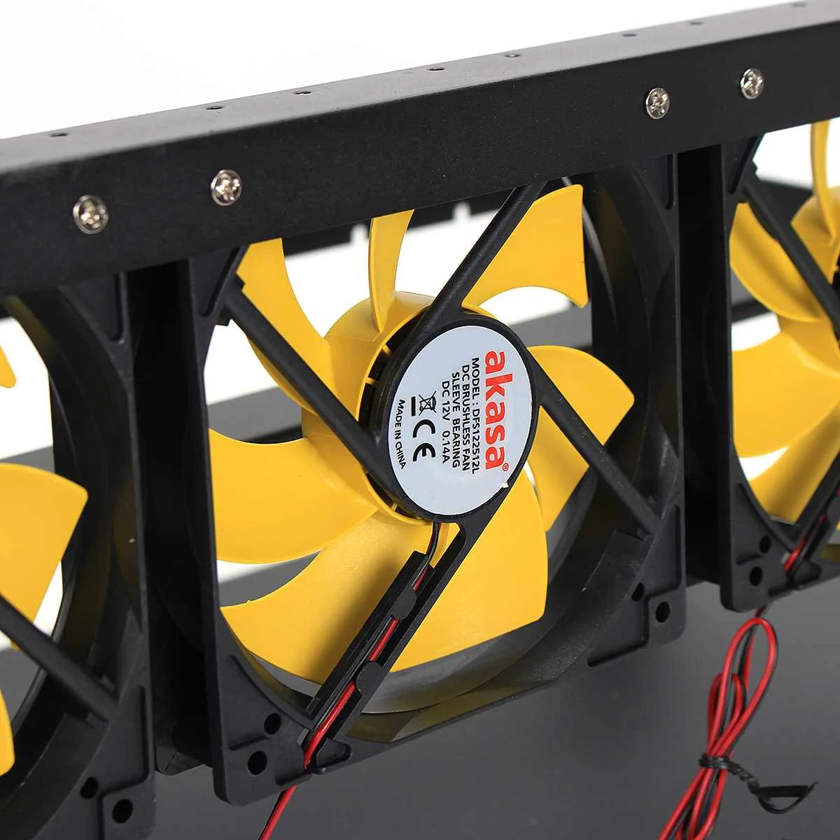 2 X Stackable 8 GPU Mining Rig Case 5 Fans Open Air Frame ETH/ZEC/Bitcoin Mining Computer Case Fram e+ stacking accessories