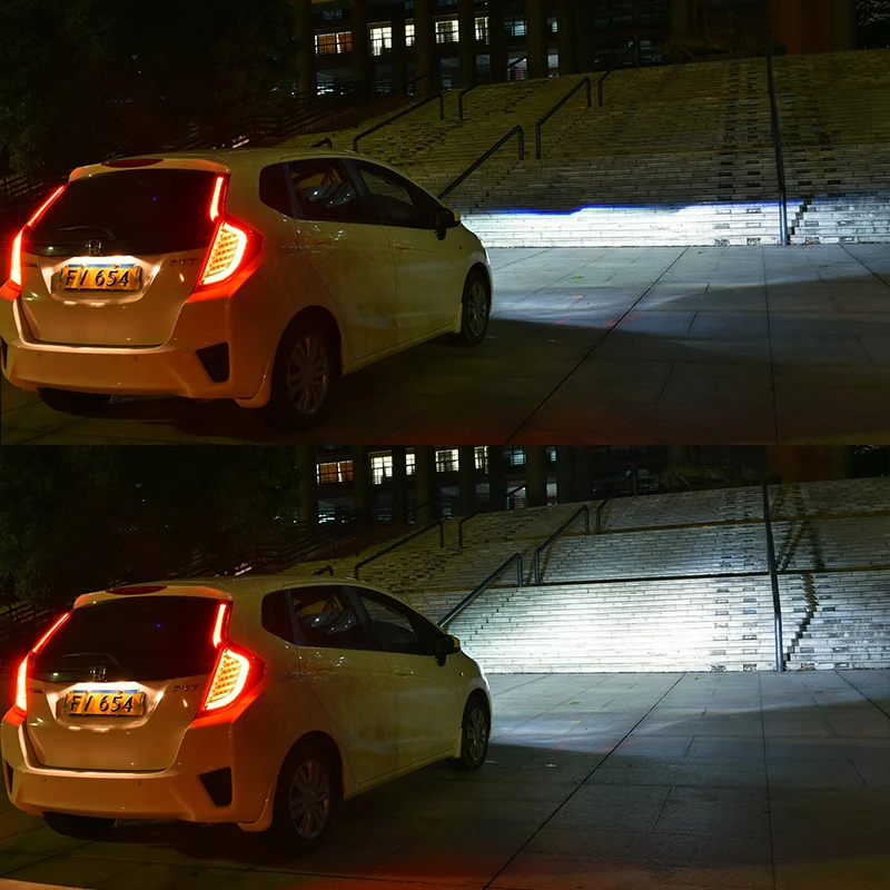 Головной светильник в сборе для Honda FIT Jazz левая и правая сторона светодиодный светильник лампа для поворотного сигнала