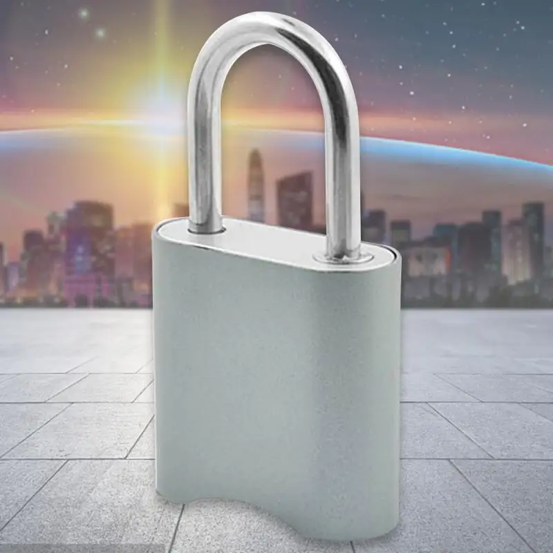 

Wireless Padlock Bluetooth Smart Lock Keyless Remote Control Locker Metal Design Wireless App Control Padlock for Android iOS