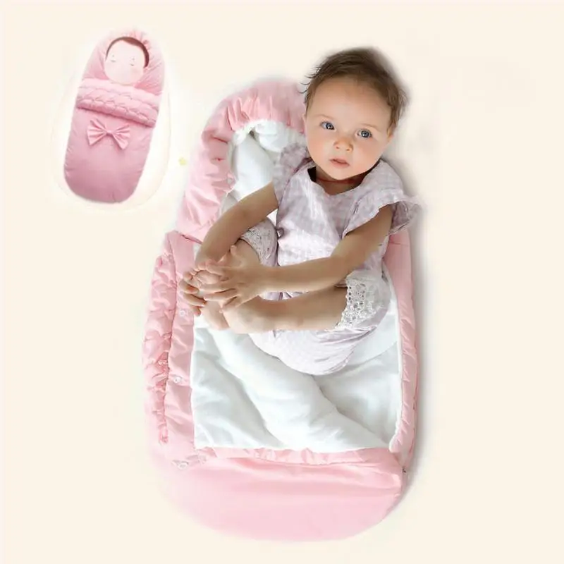 

Baby Stroller Sleeping Bag Winter Warm Sleepsacks Robe For Infant Wheelchair Envelopes For Newborns Stroller Accessories