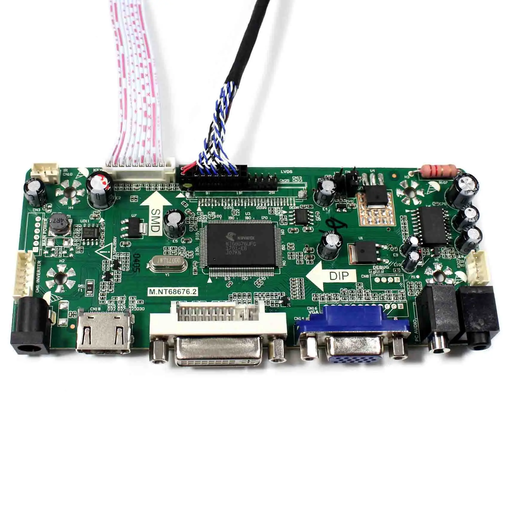Сенсорный ЖК дисплей AT065TN14 6 5 дюйма плата контроллера дисплея VGA DVA HD MI 800x480