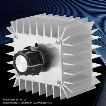 

220V 5000W Thyristor Motor Speed Control Adjustable Power Controller for Temperature Electric Motor Variable Speed Controler AC