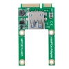 Nouvelle carte de Conversion mSATA vers USB Mini adaptateur convertisseur d'extension PCI-E USB2.0 mpci-e ► Photo 3/6
